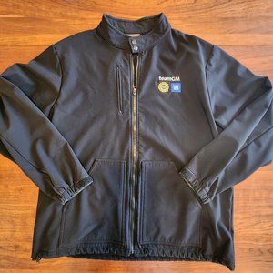 Vintage Team GM UAW Men's Black Full Zip Jacket Size XL Made in USA